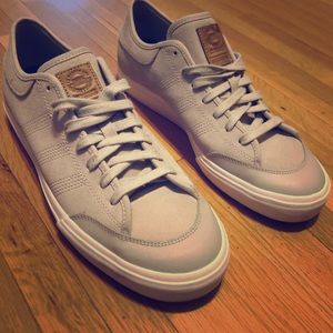 Adidas Match Court RX2 Shoes Grey Suede